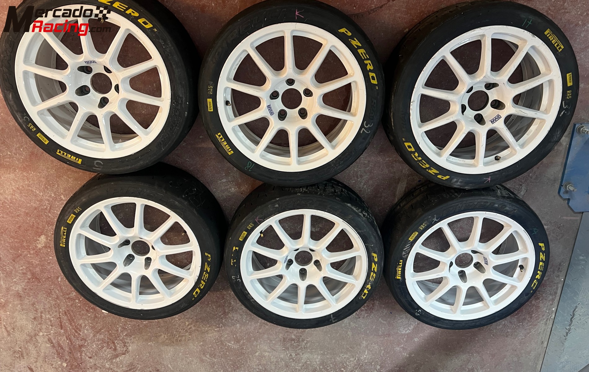 6 llantas fullracea 8x18 5x120 bmw 