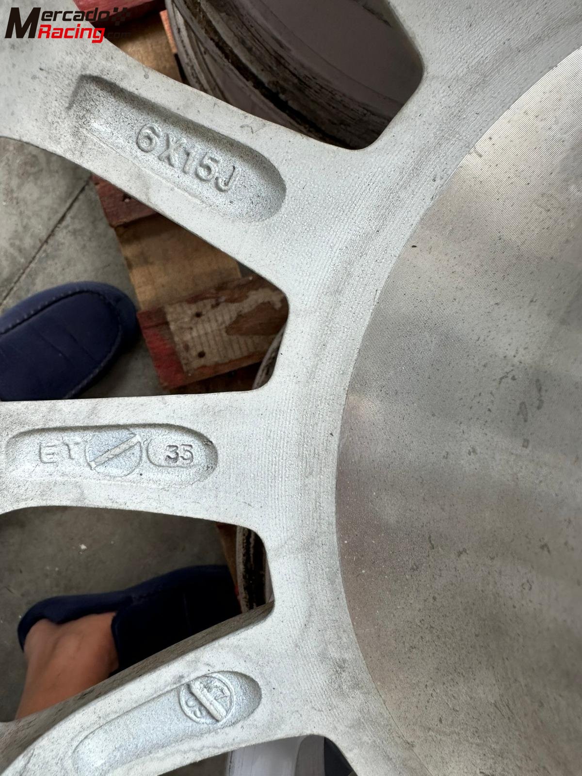 4 + 1 llantas braid full race tr 15”  un solo uso