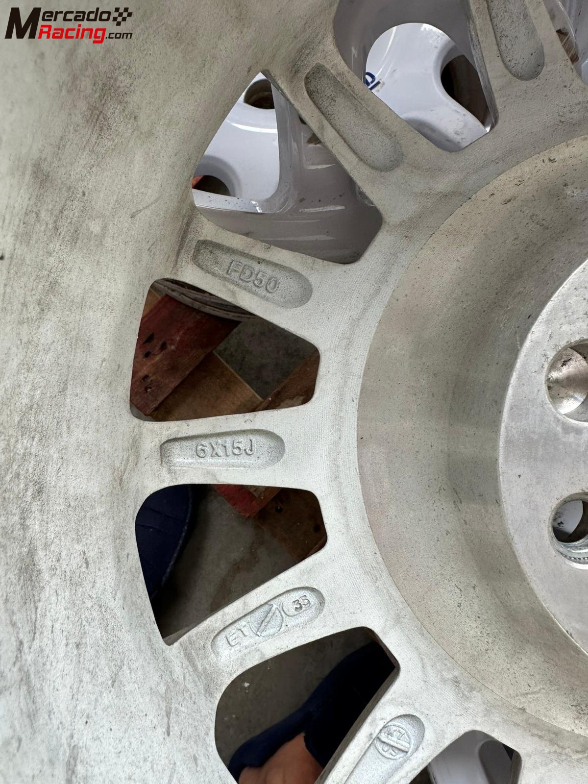 4 + 1 llantas braid full race tr 15”  un solo uso