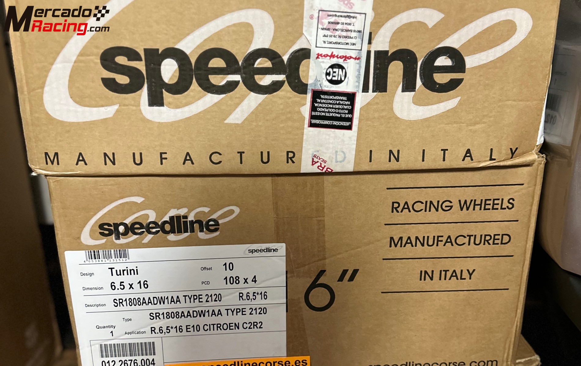 Speedline turini citroen racing
