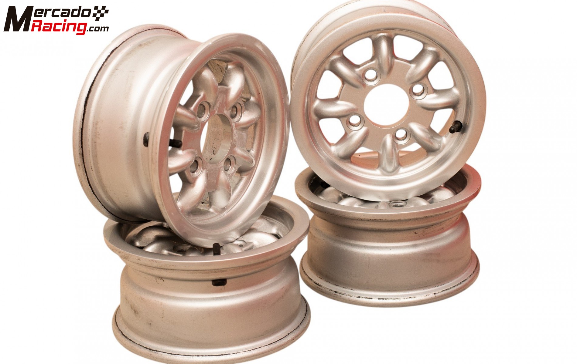 Juego llantas tipo minilite 10x6 mini mk1