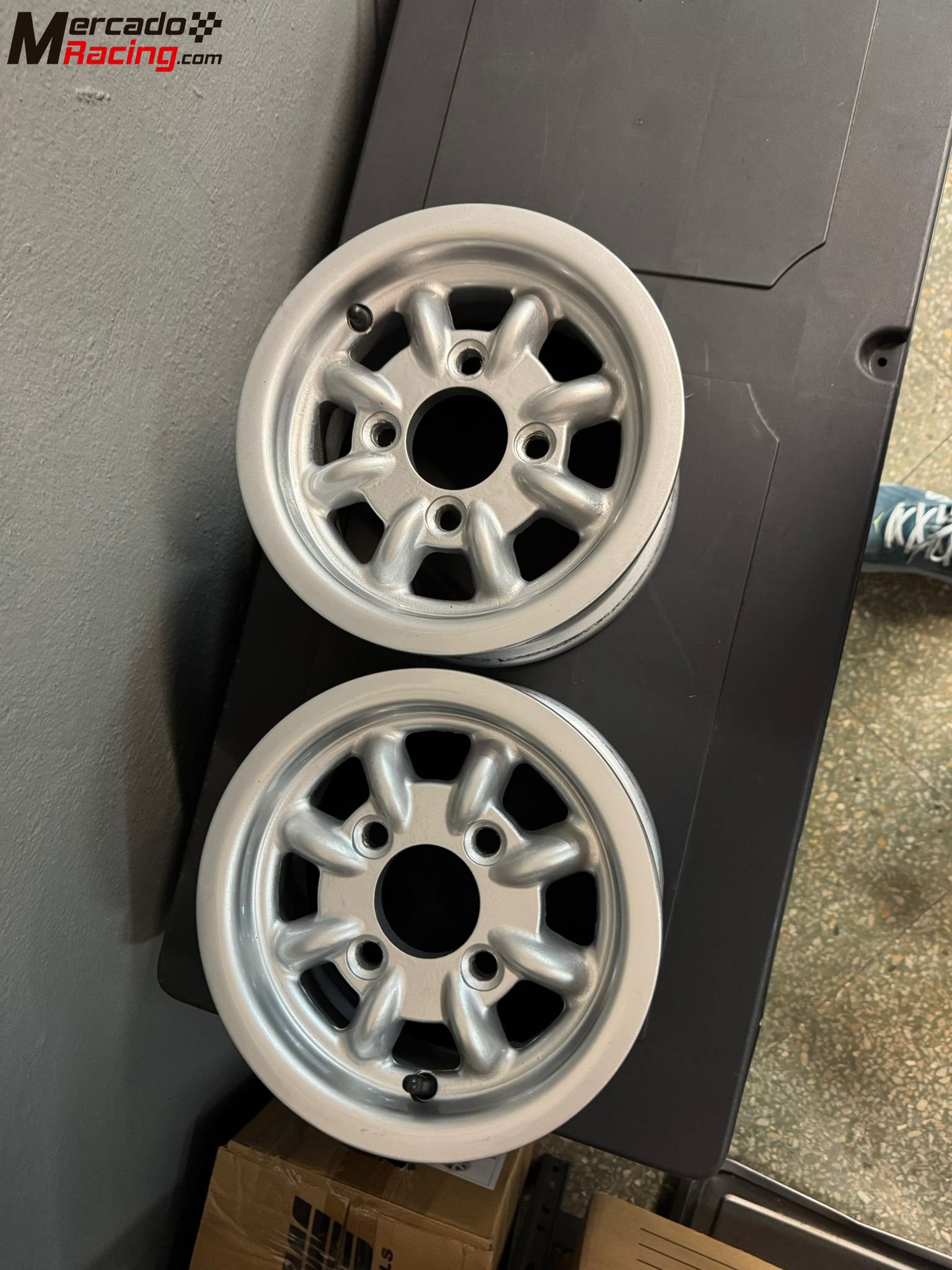 Juego llantas tipo minilite 10x6 mini mk1