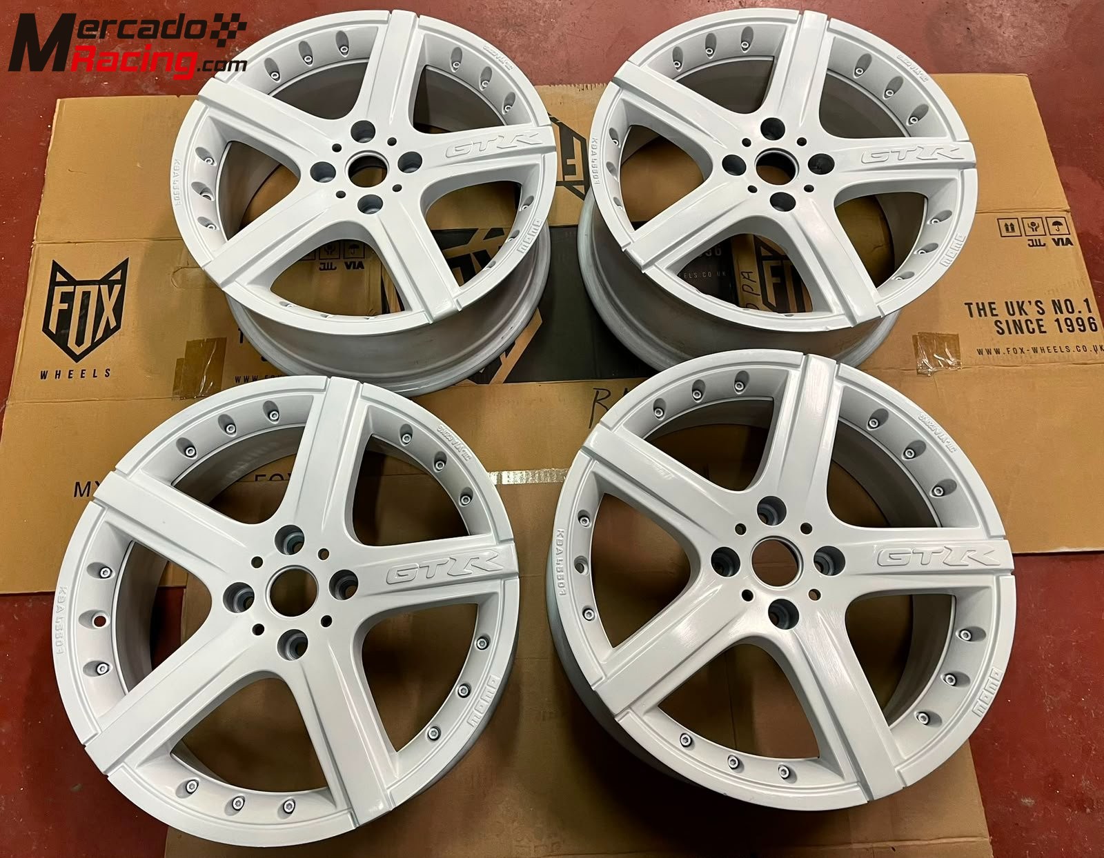 Juego de llantas 17” tornilleria 4x108  et35 