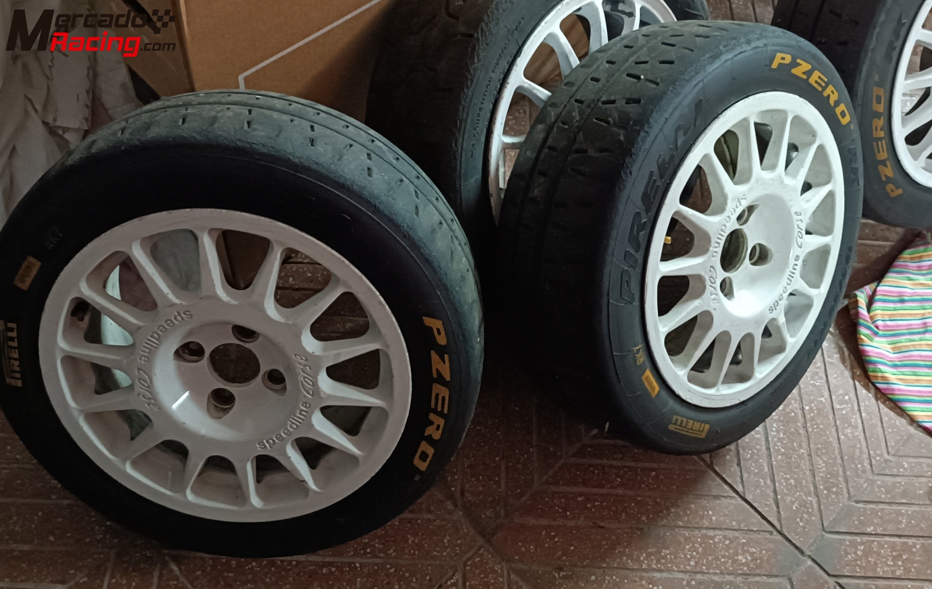 Llantas speedline copa clio sport originales troqueladas en 15