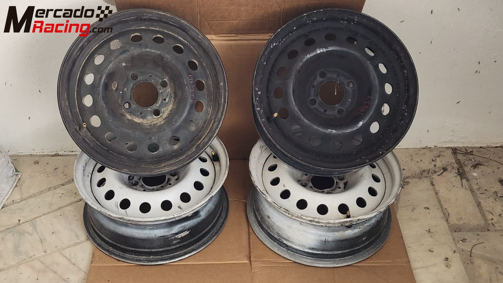 Llantas 15 4x108 saxo 106