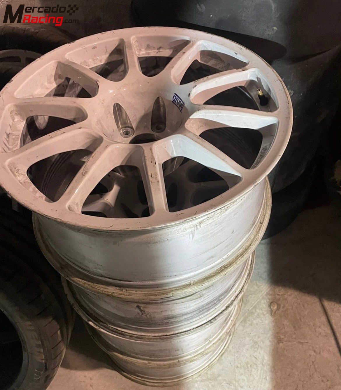 Llantas brait 18” para montadas en peugeot 308 racing cup 