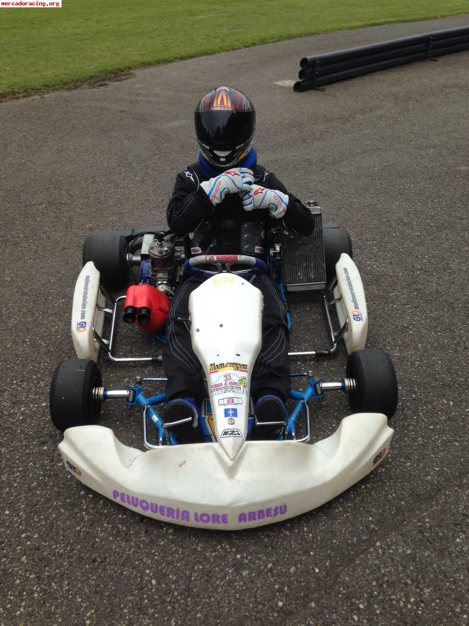 Cambio kart por caja b3 b4 con relación cerrada y autoblocan