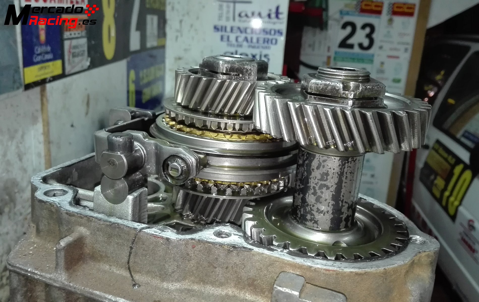 Relación cerrada velocidades para caja 02a o 02j 