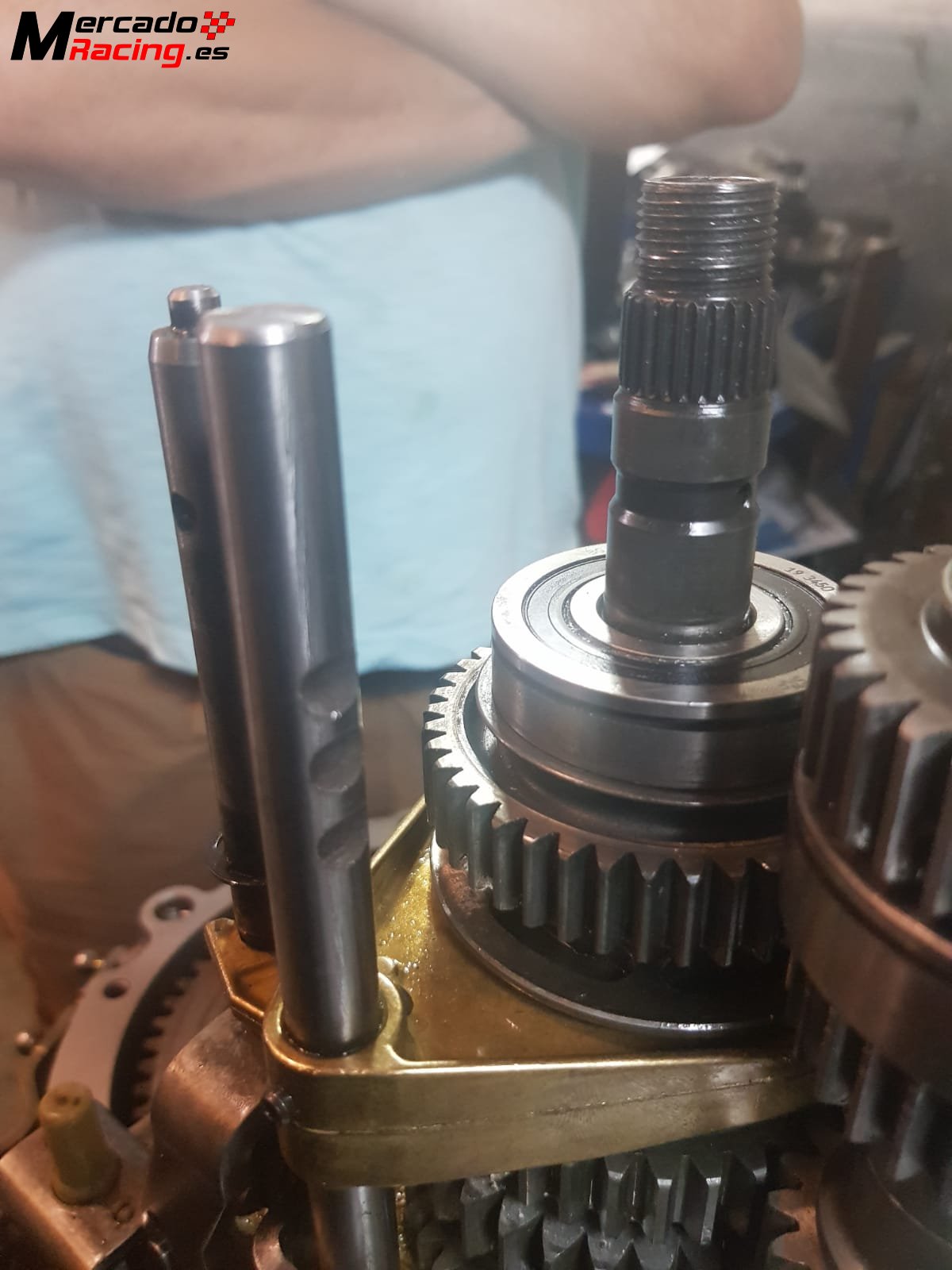 Se vende caja de cambios ma a crabots para saxo 106 ax marca omir