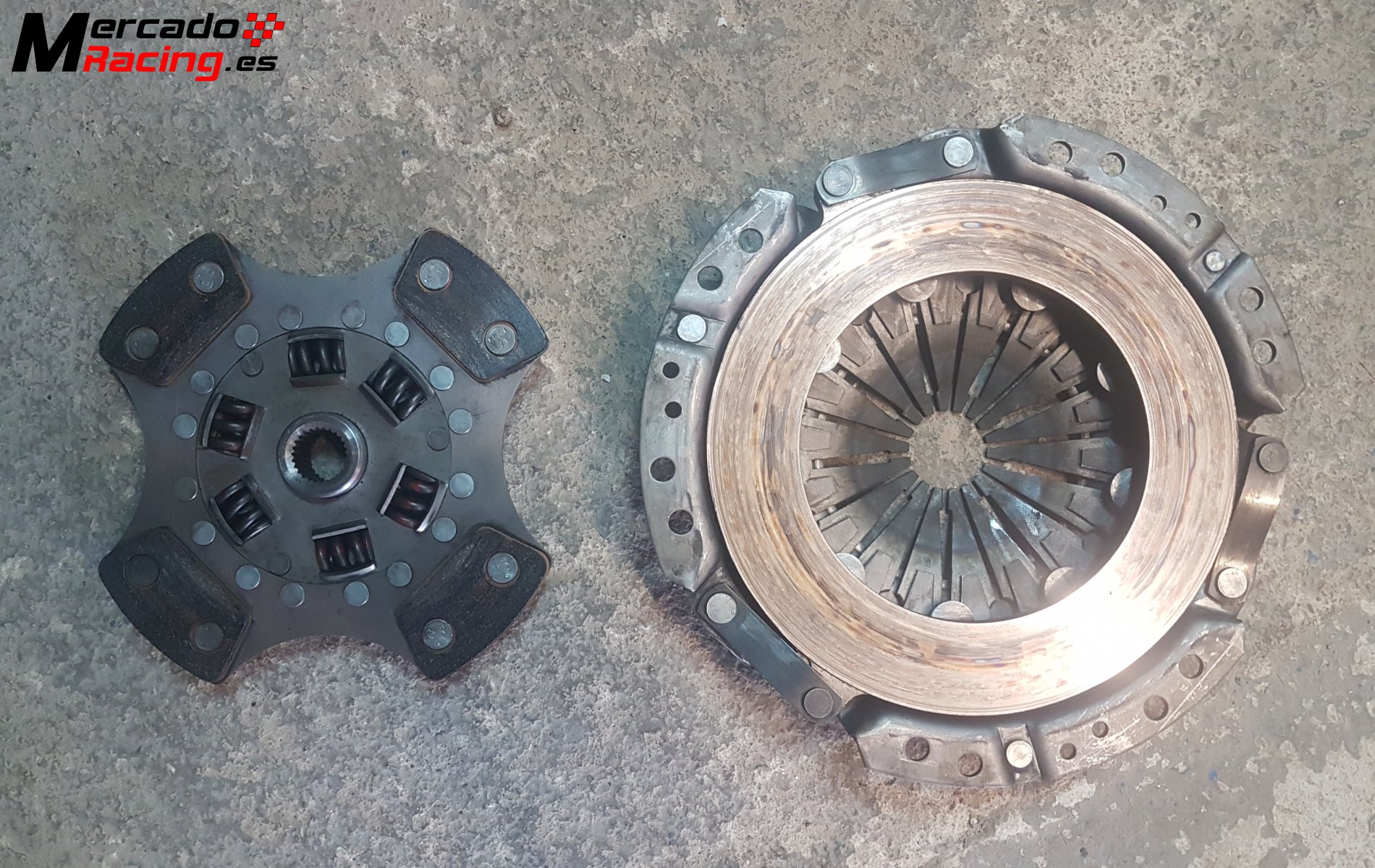 Embrague y maza clio 16v o williams marca helix