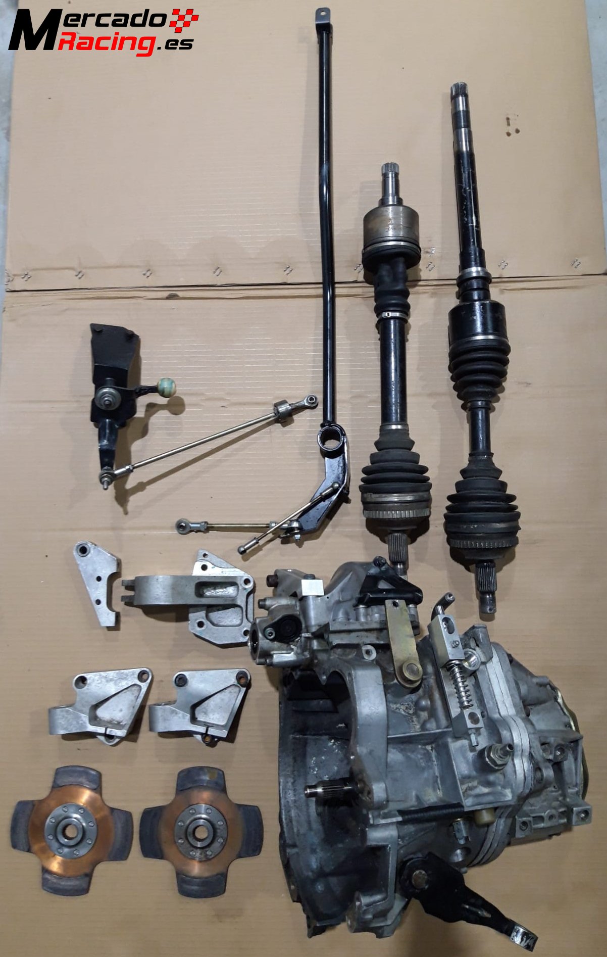 Caja de cambios sman crabots 6 velocidades