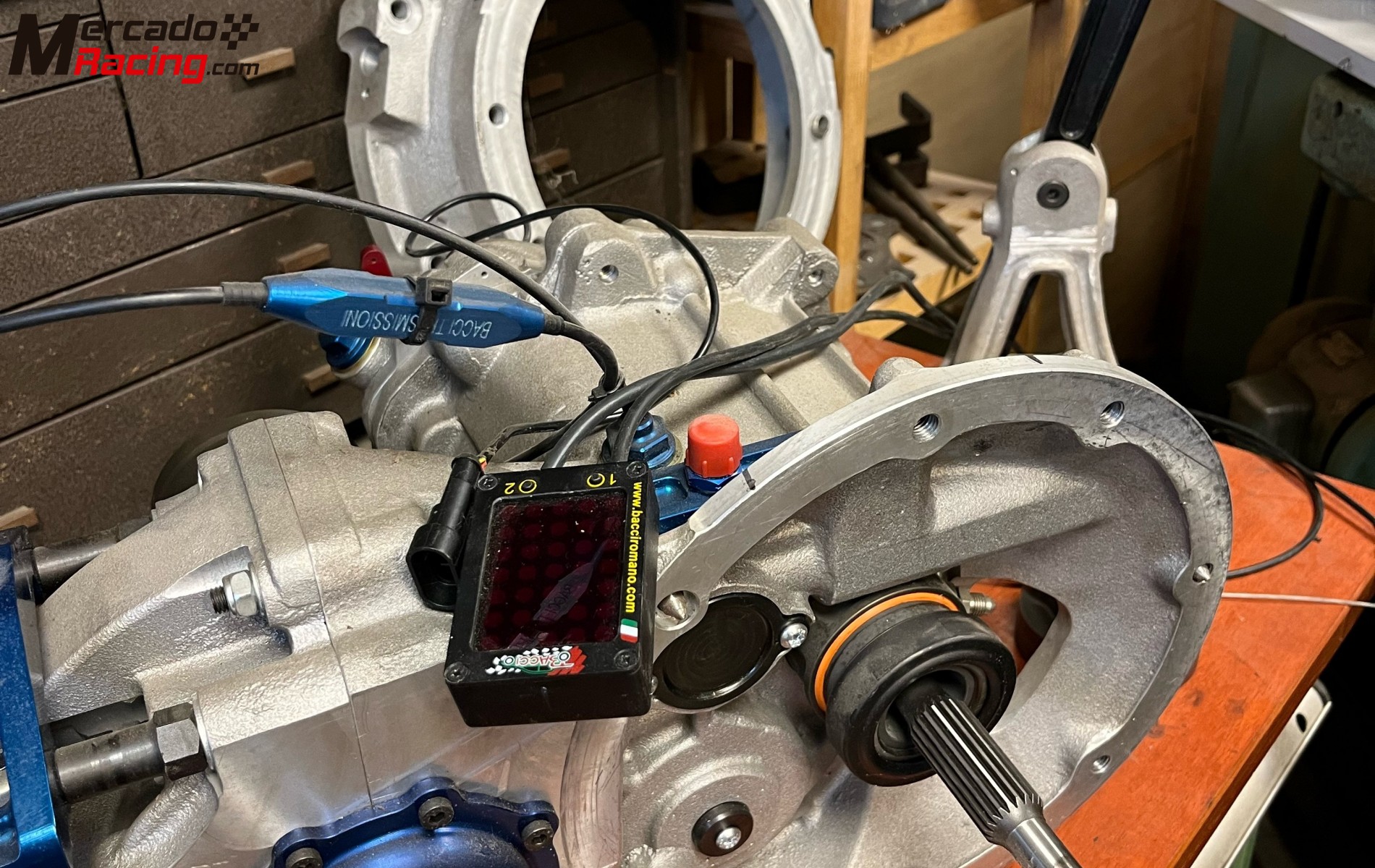 Gearbox bacci rc111 6 speed sequential gearbox