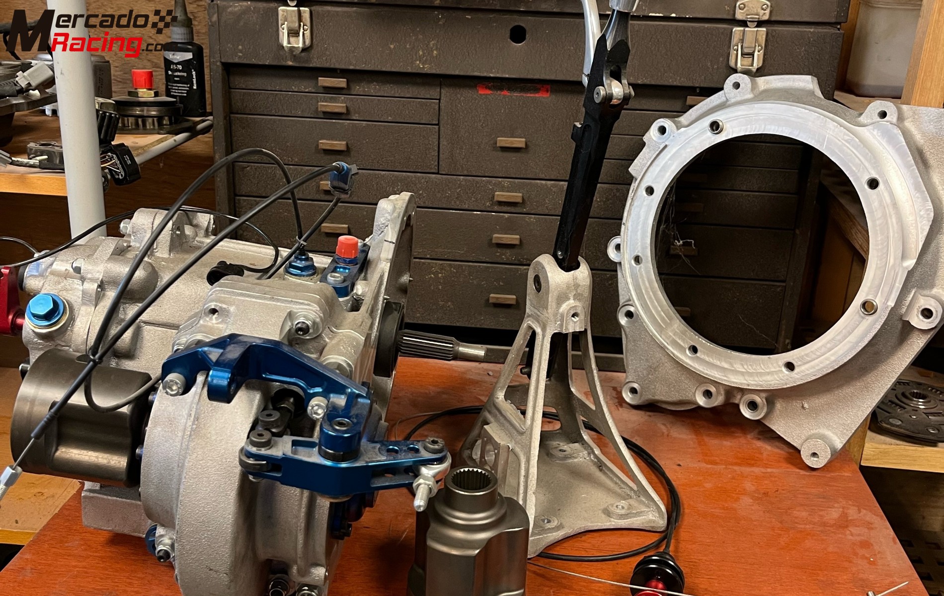 Gearbox bacci rc111 6 speed sequential gearbox
