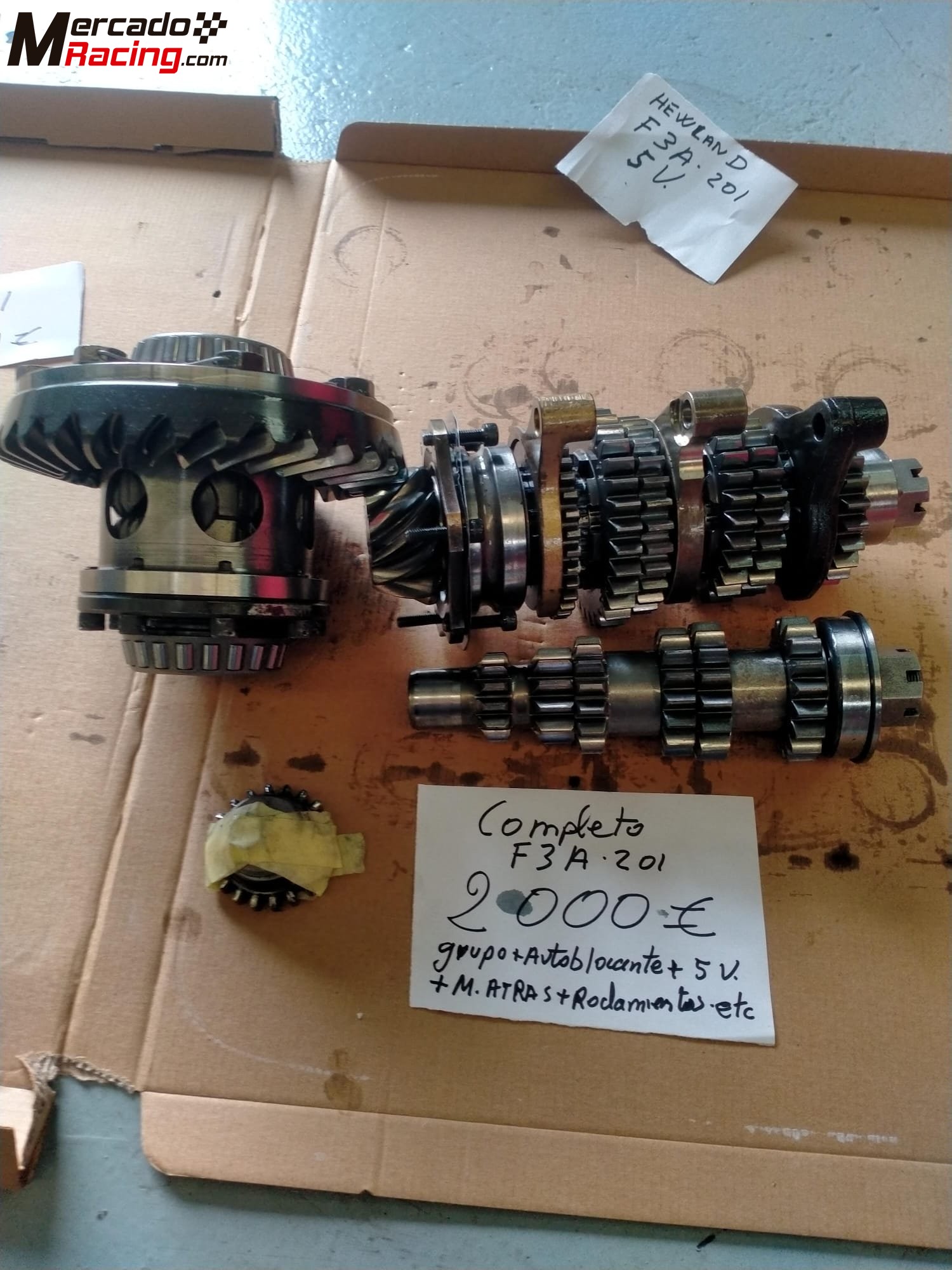 Hewland f3a completa