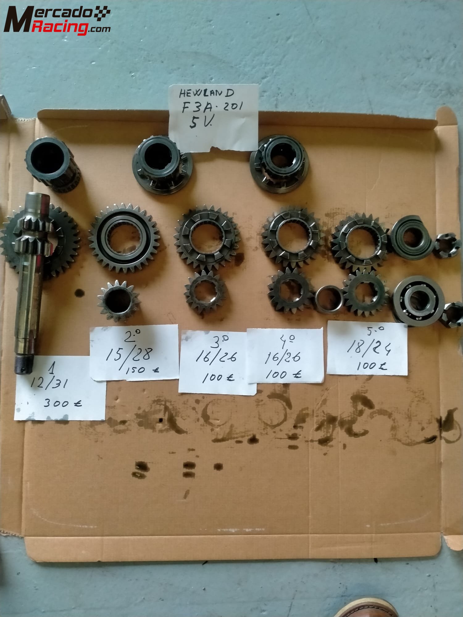 Hewland f3a completa