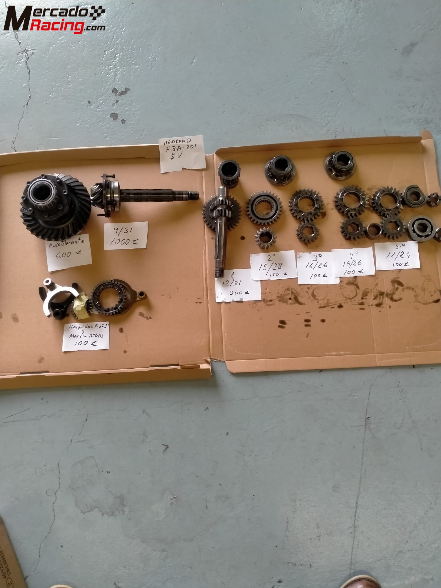 Hewland f3a completa