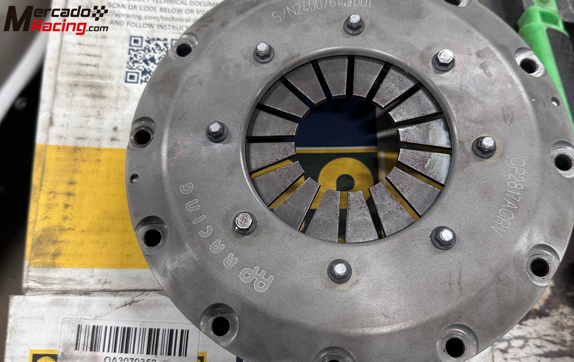 Maza ap racing tridisco 184mm nueva a estrenar