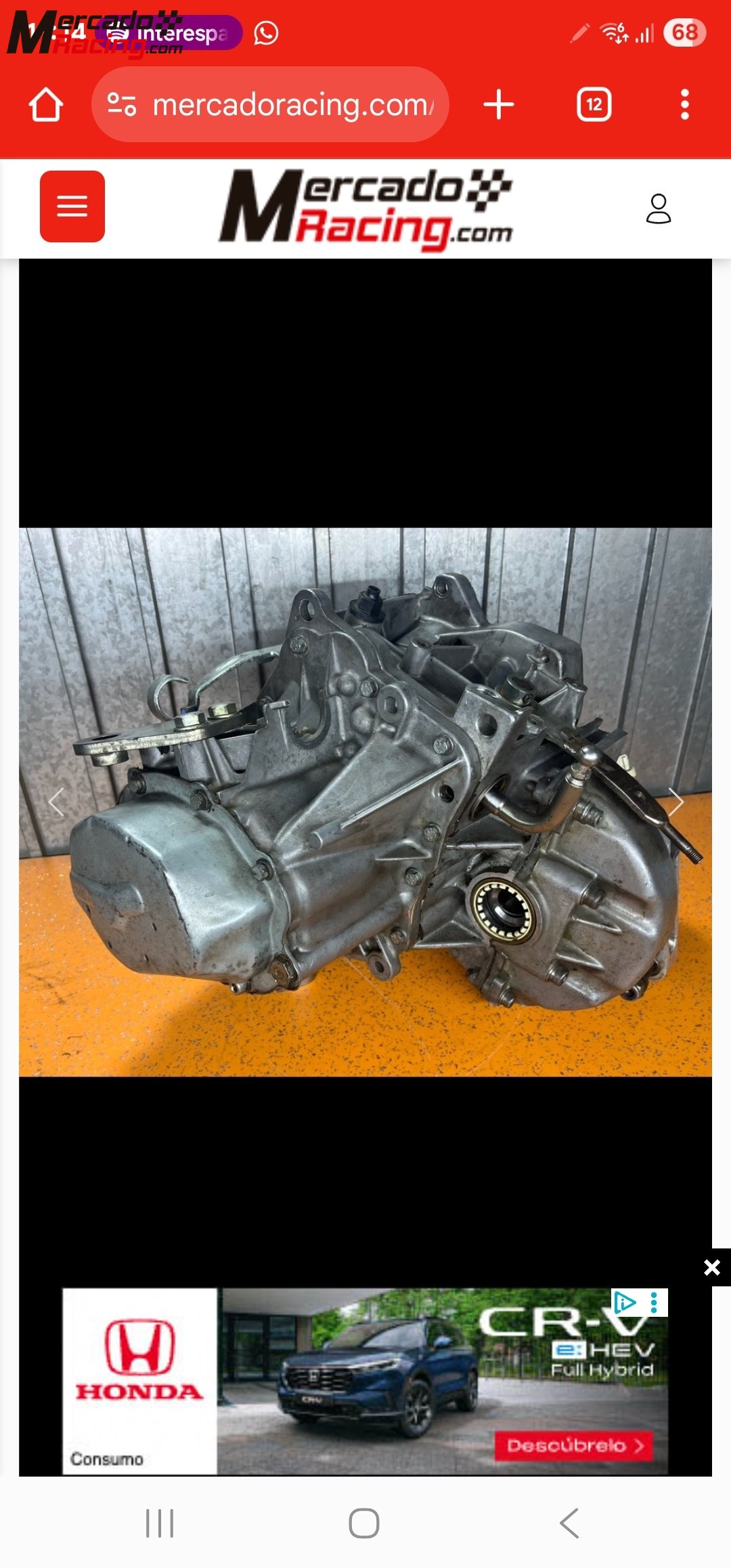 Caja de cambios b4 sman crabots