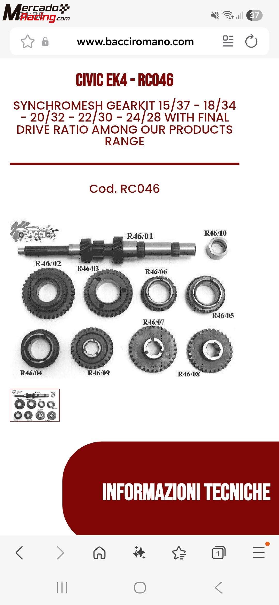 Relacion cerrada honda