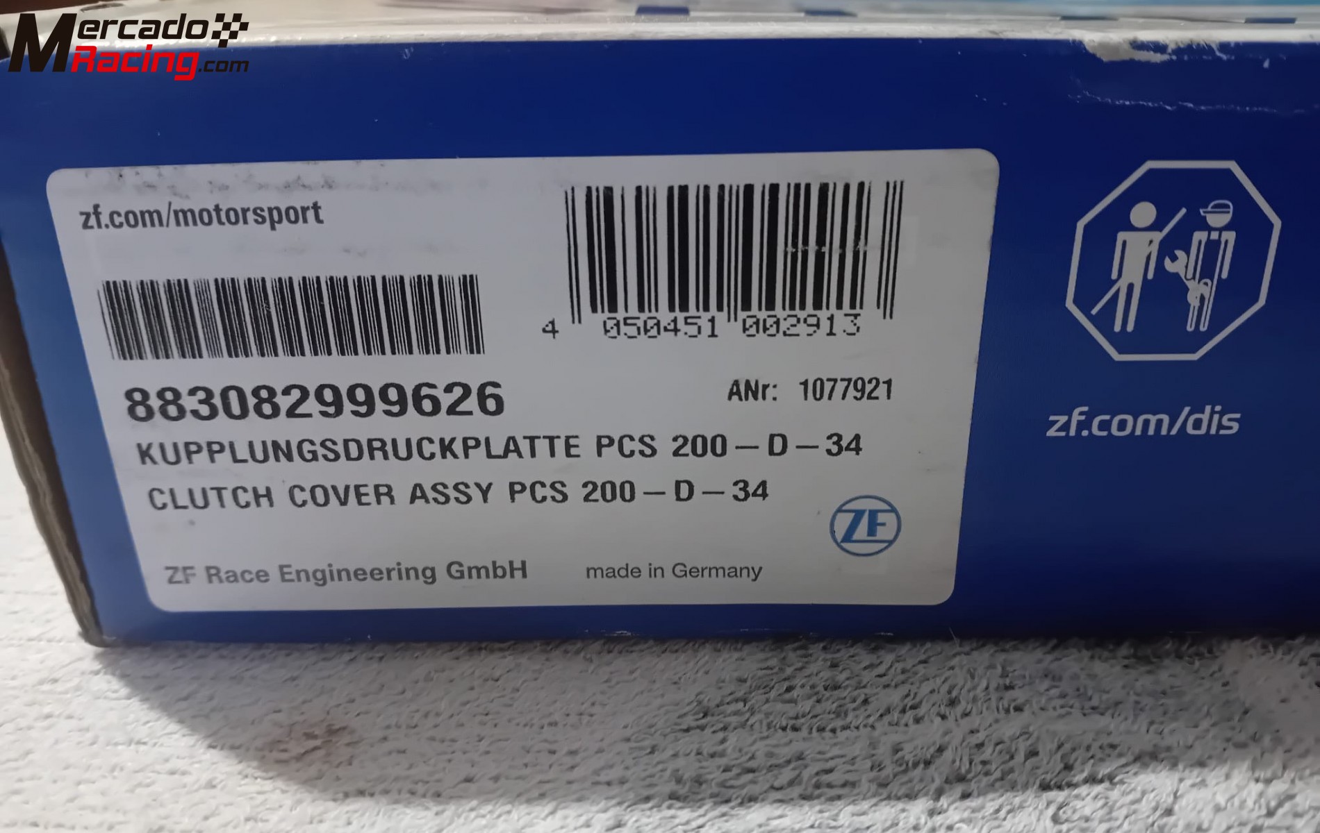 Embrague completo sachs para gt turbo 