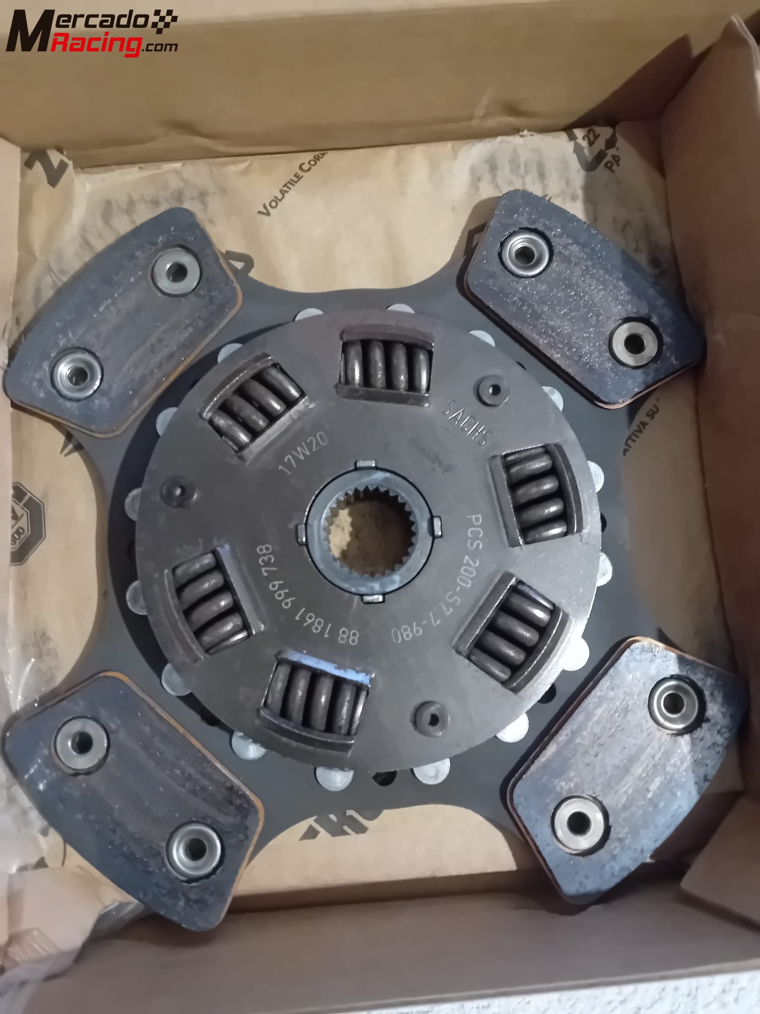 Embrague completo sachs para gt turbo 