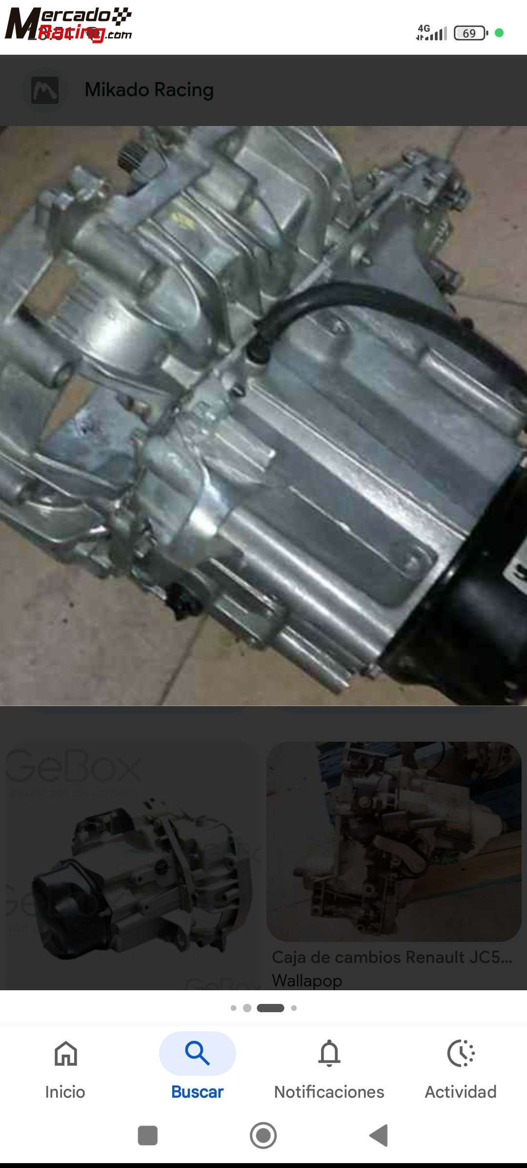Caja jc5 con grupo corto y autoblocante