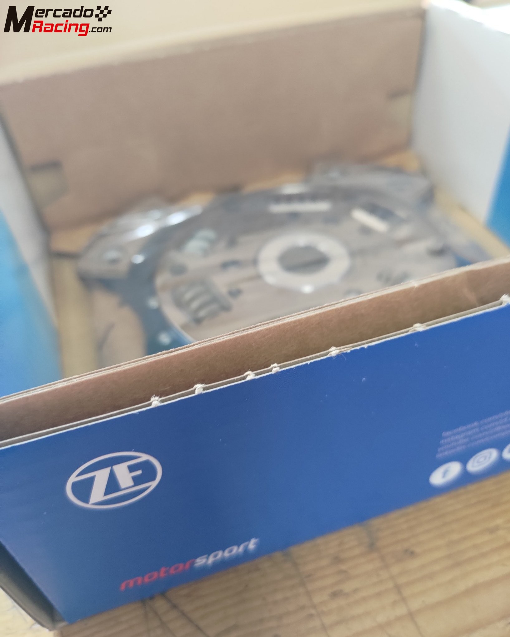 Conjunto maza y disco zf sachs racing para renault clio sport gr.n