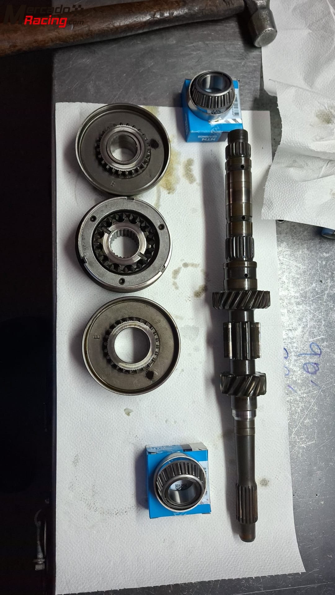 Caja de cambios b4 para citroen y peugeot psa