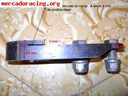 Portarotulas de trapecios de gt turbo y cliio