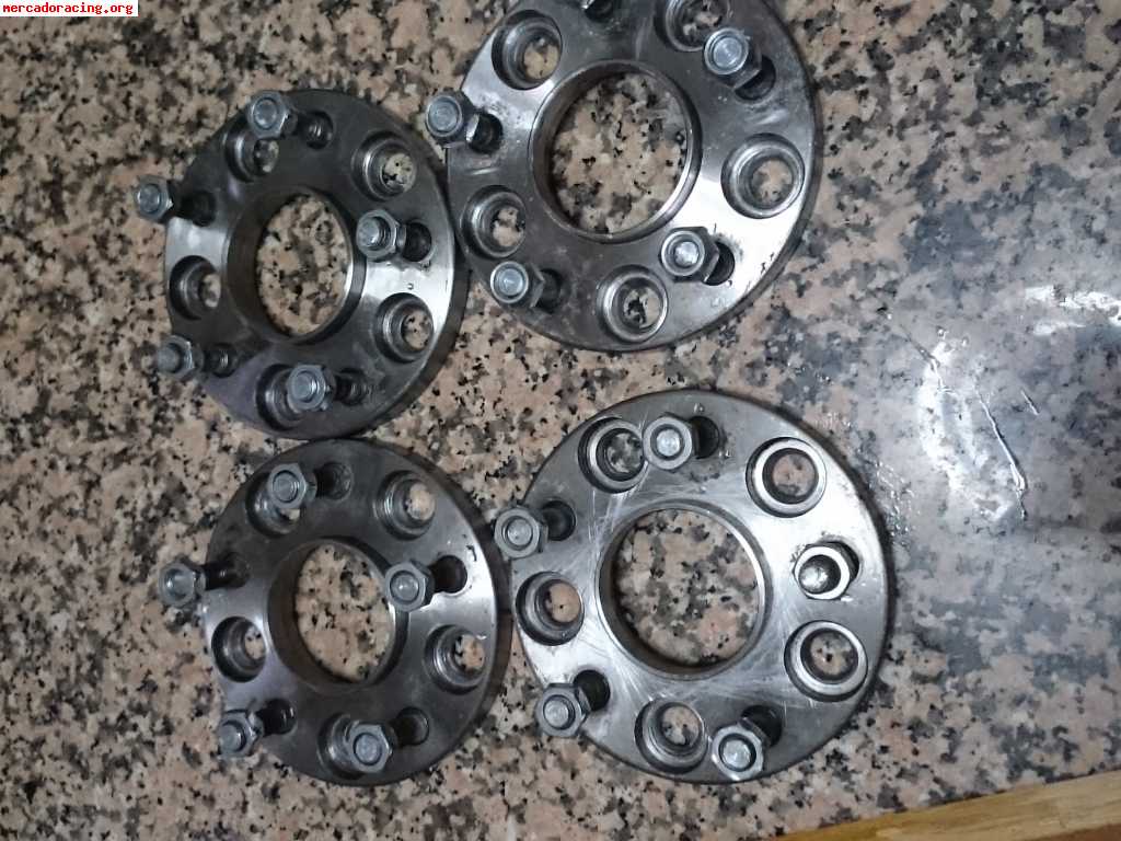 4 separadores doble tornilleria 1,5 cm aluminio 100 euros