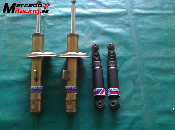 Suspensión pts gold con muelles eibach