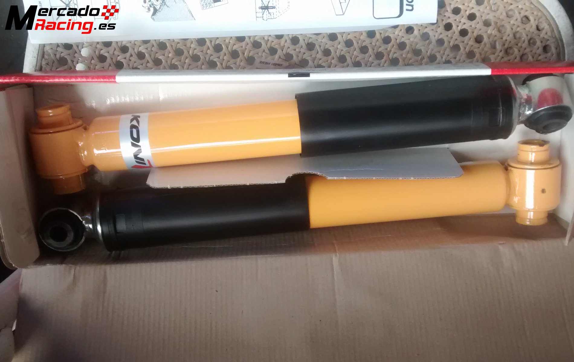 Suspensión completa koni nueva peugeot 206 gti