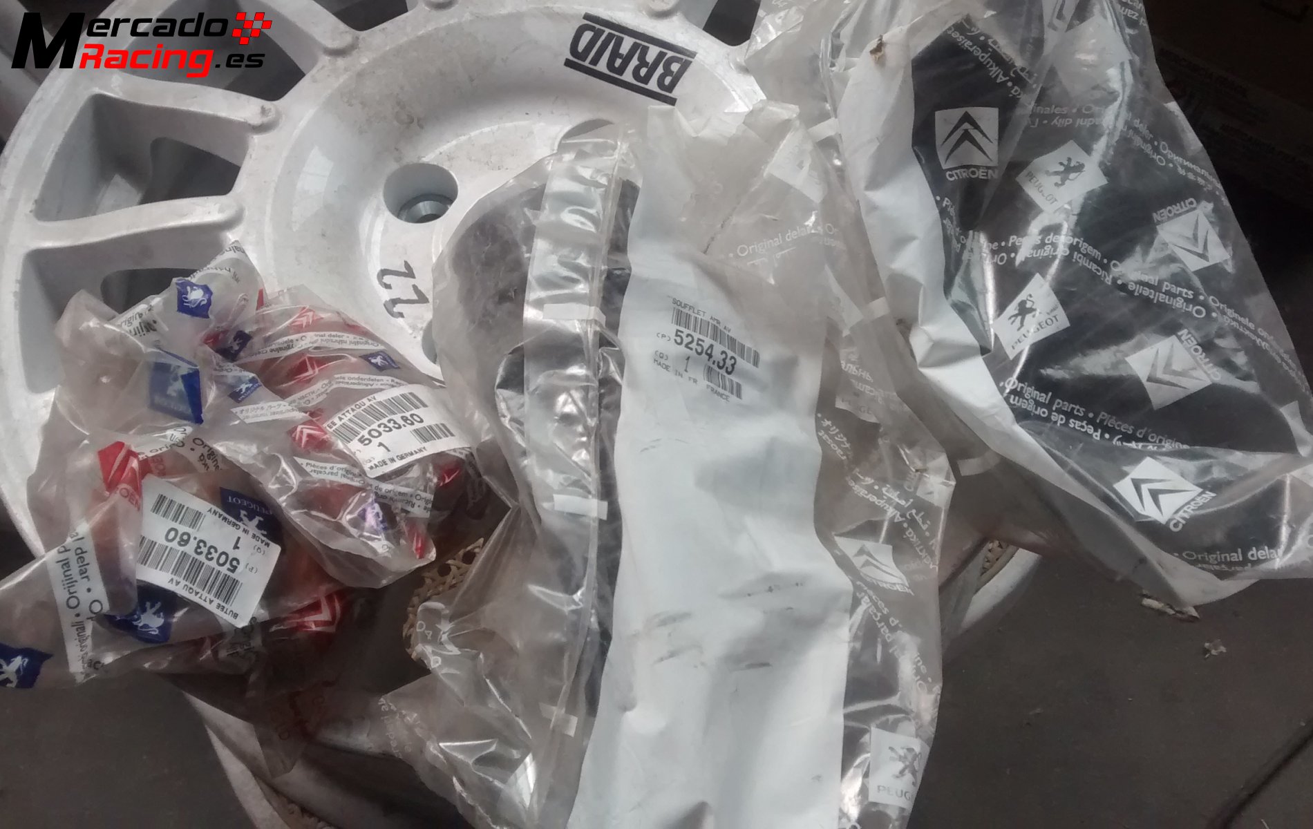 Suspensión completa koni nueva peugeot 206 gti