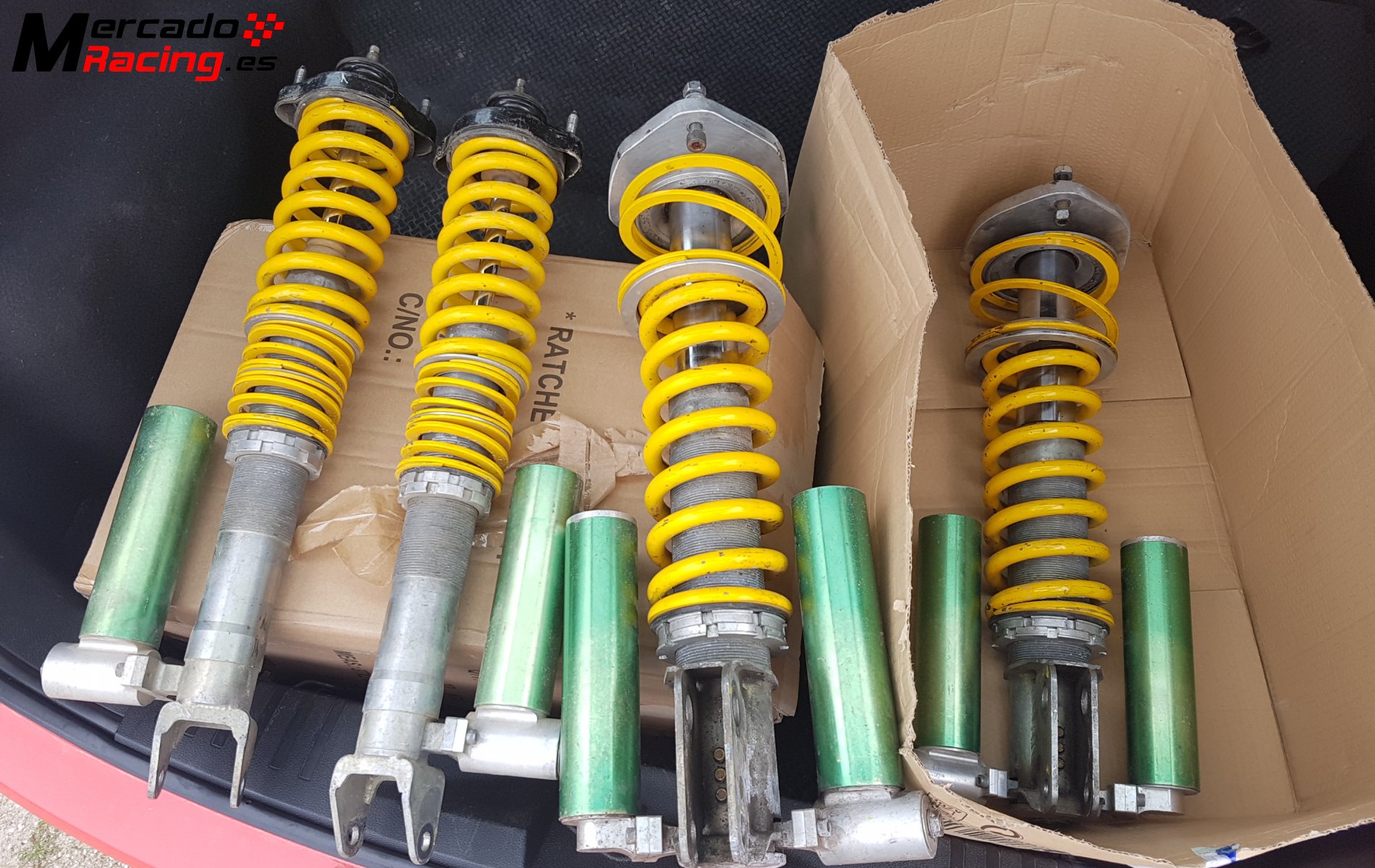 Suspension tein para mitsubishi evo 4,5,6,7,8 e 9