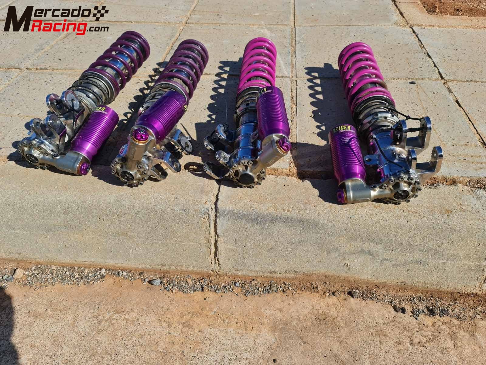 Reiger tarmac suspension for ford fiesta rally 3