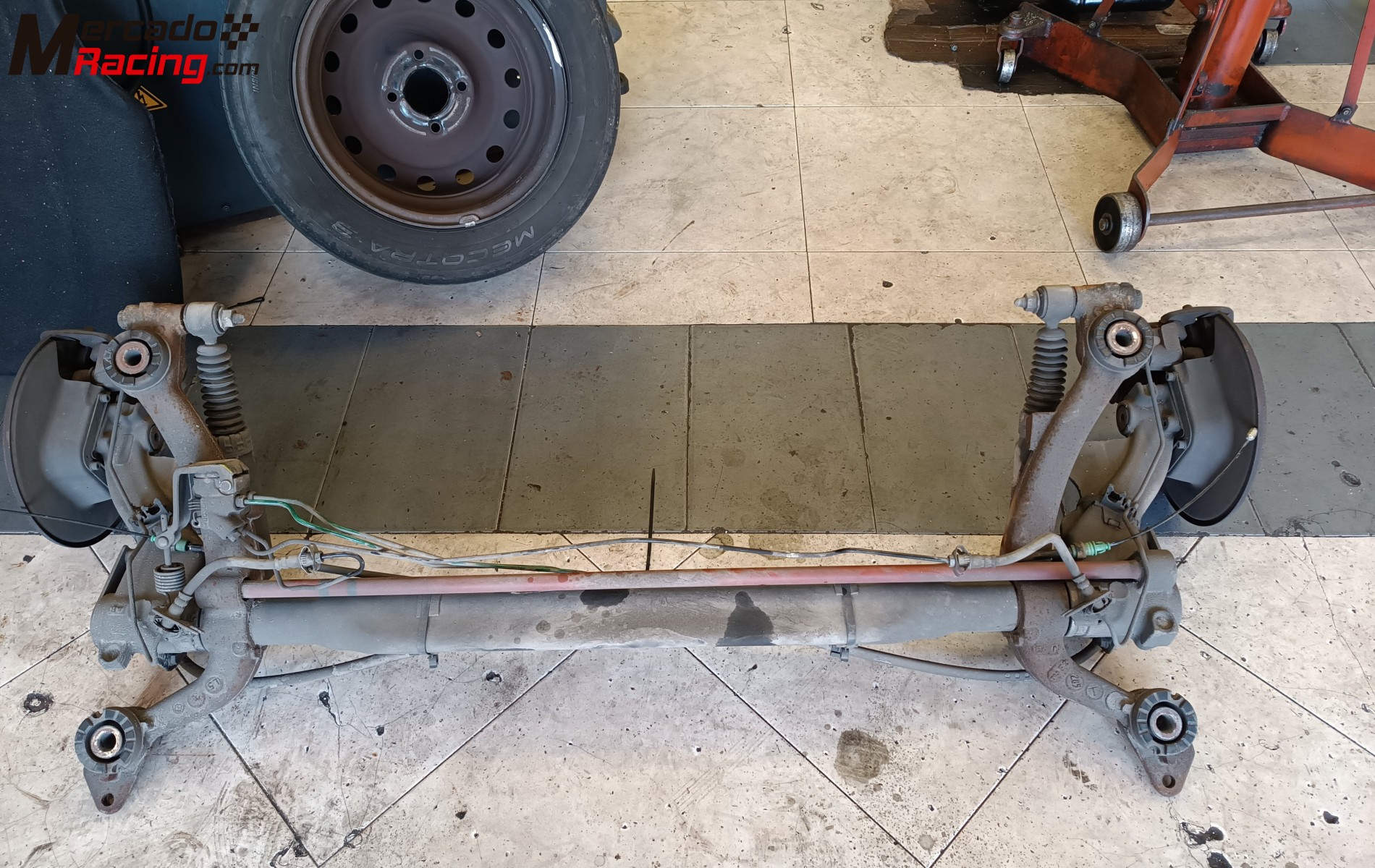 Puente trasero peugeot 206 de disco