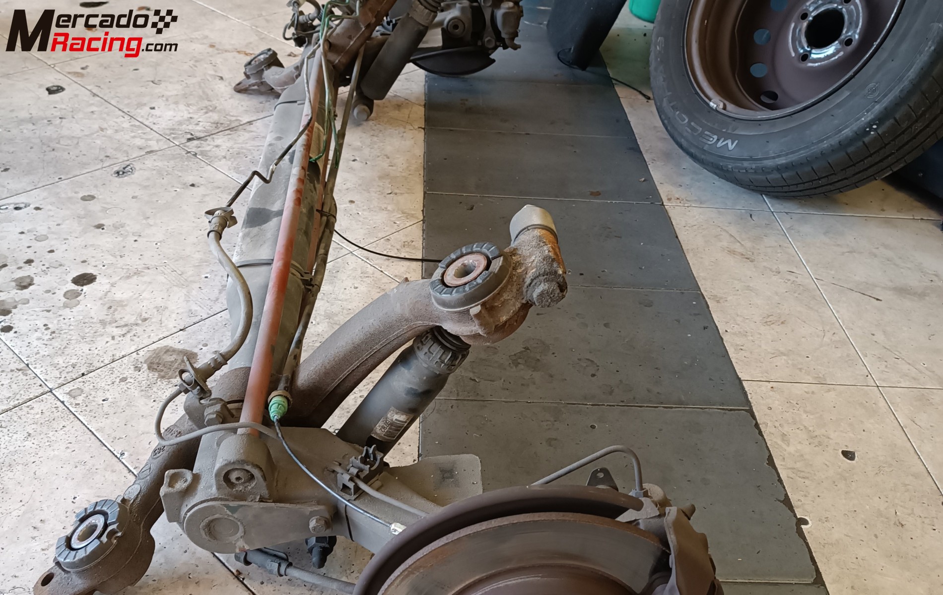Puente trasero peugeot 206 de disco