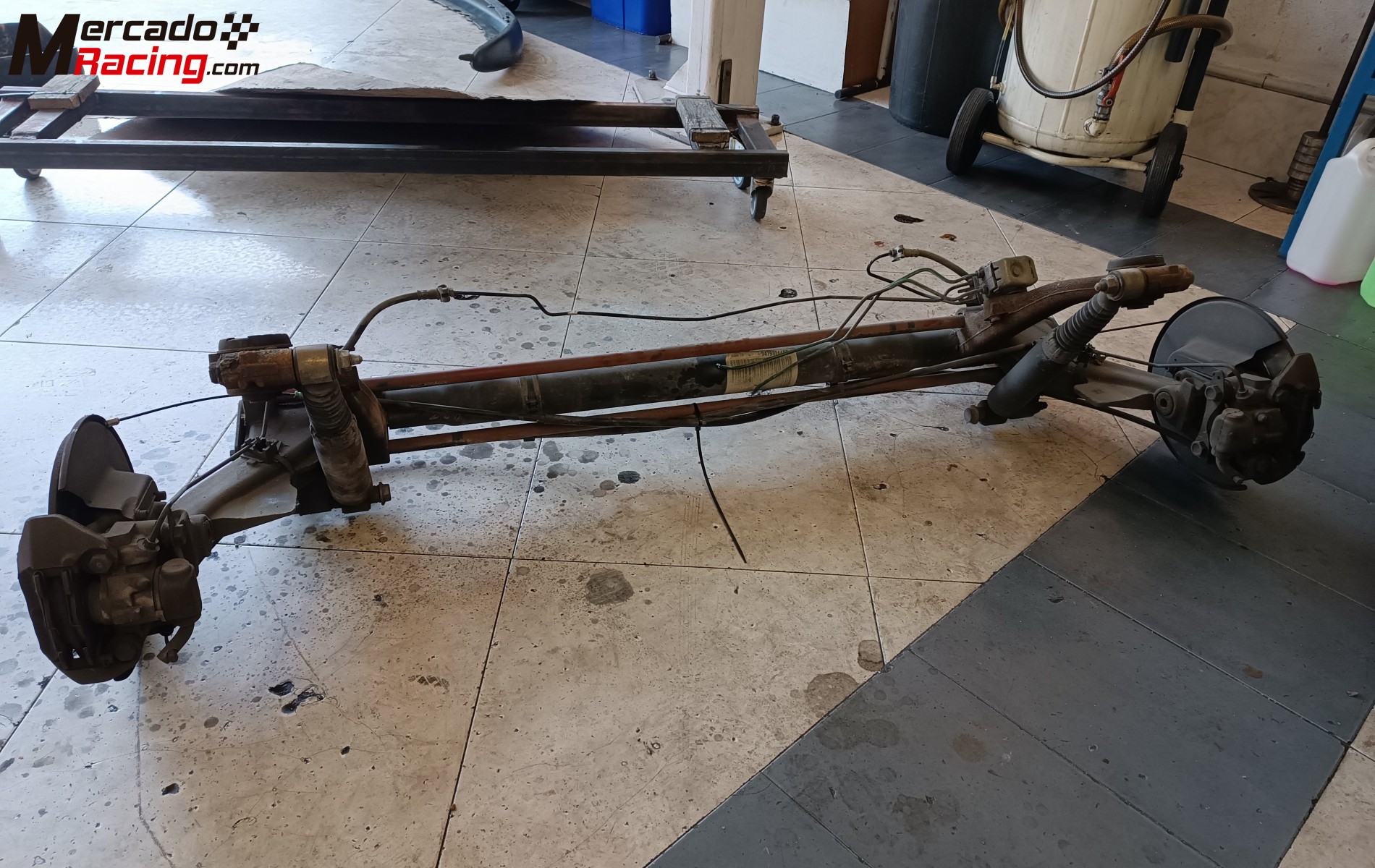 Puente trasero peugeot 206 de disco