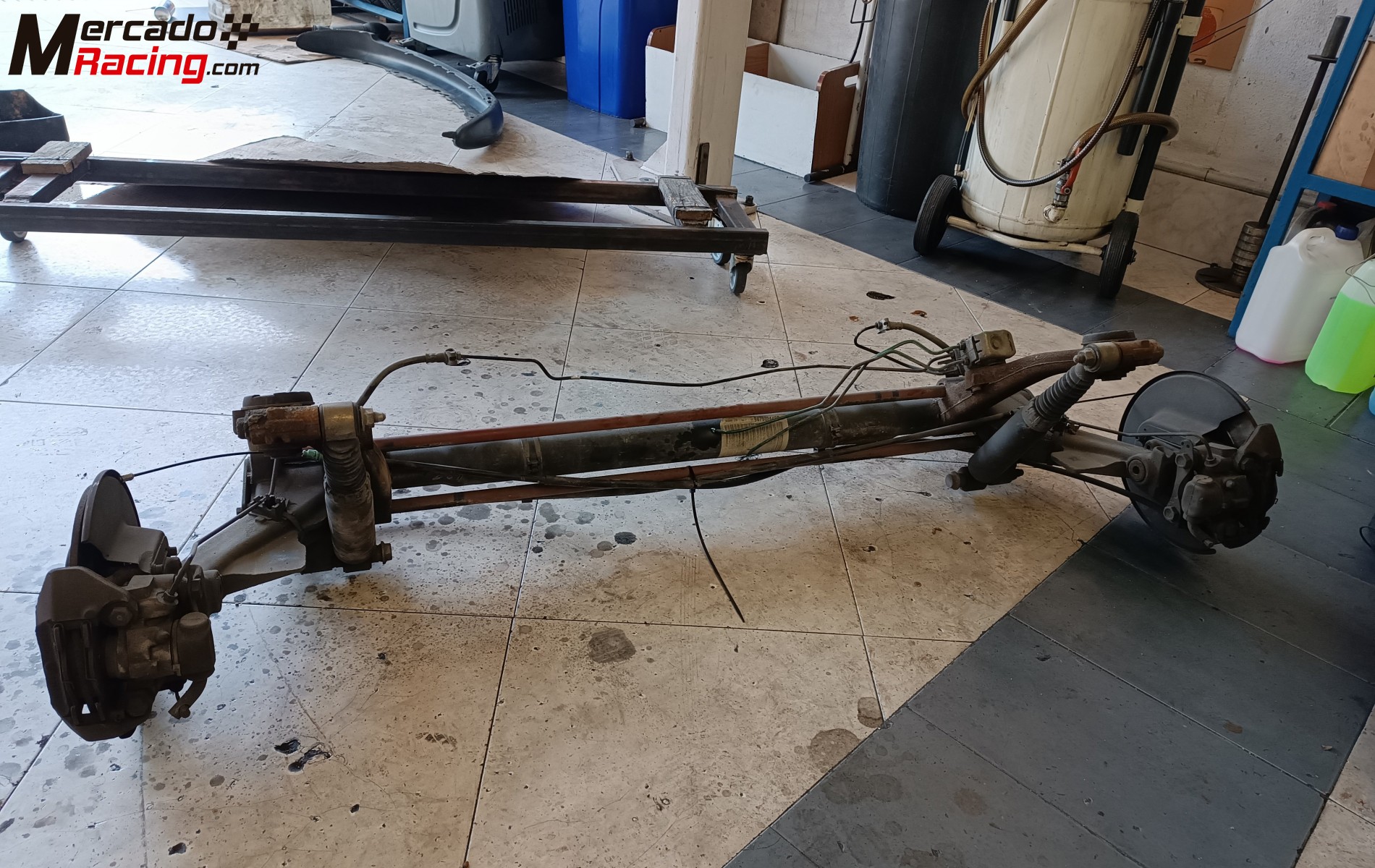 Puente trasero peugeot 206 de disco