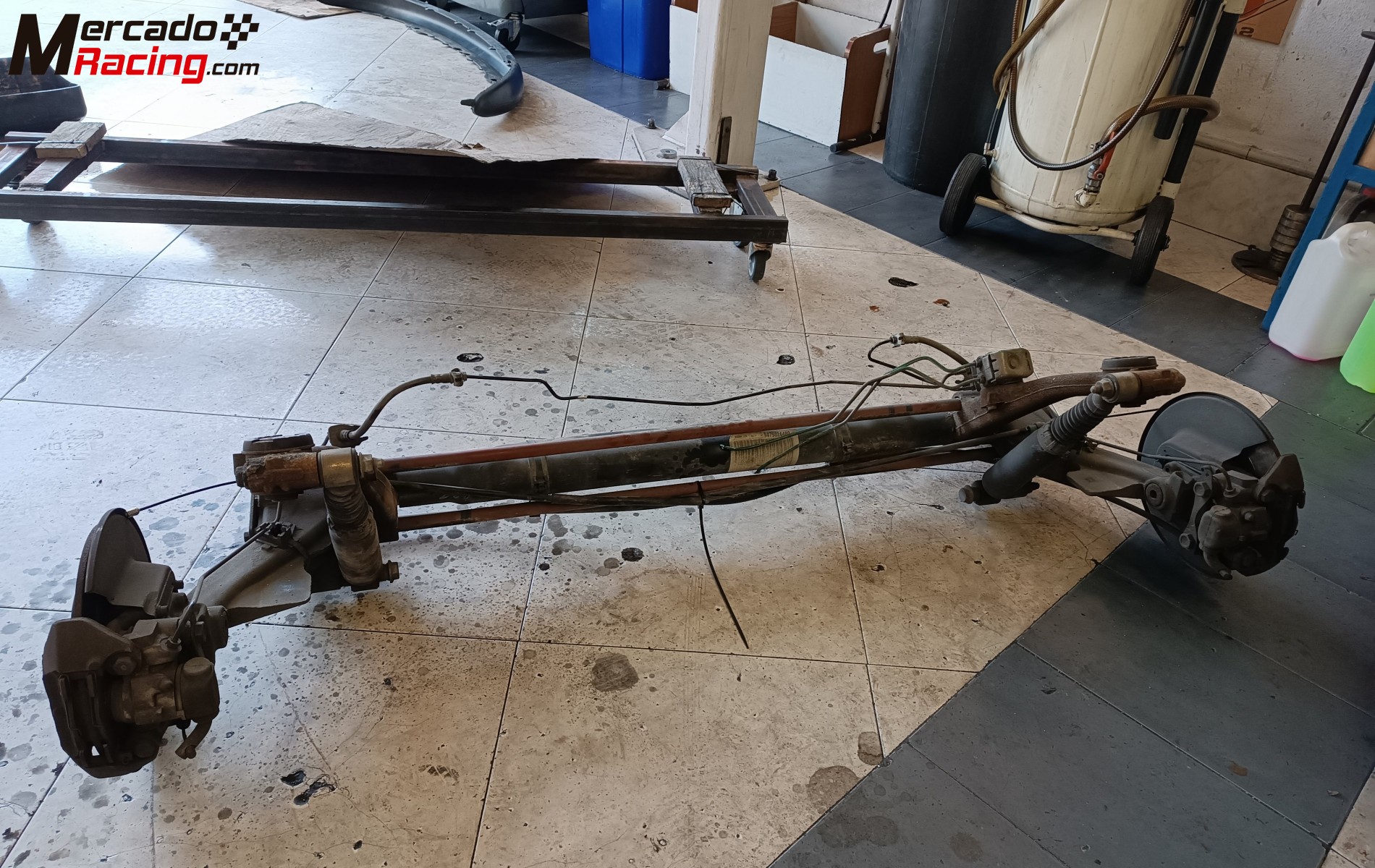 Puente trasero peugeot 206 de disco