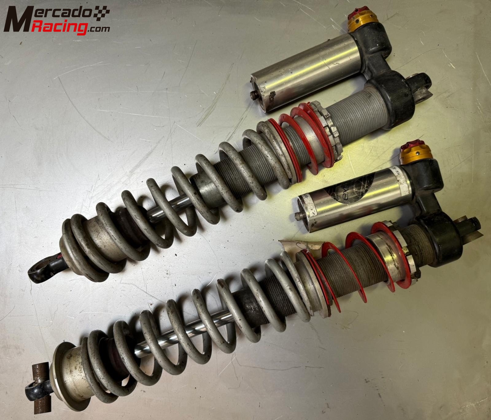 Kit 2 suspensión amortiguadores traseros citroën c2 s1600 
