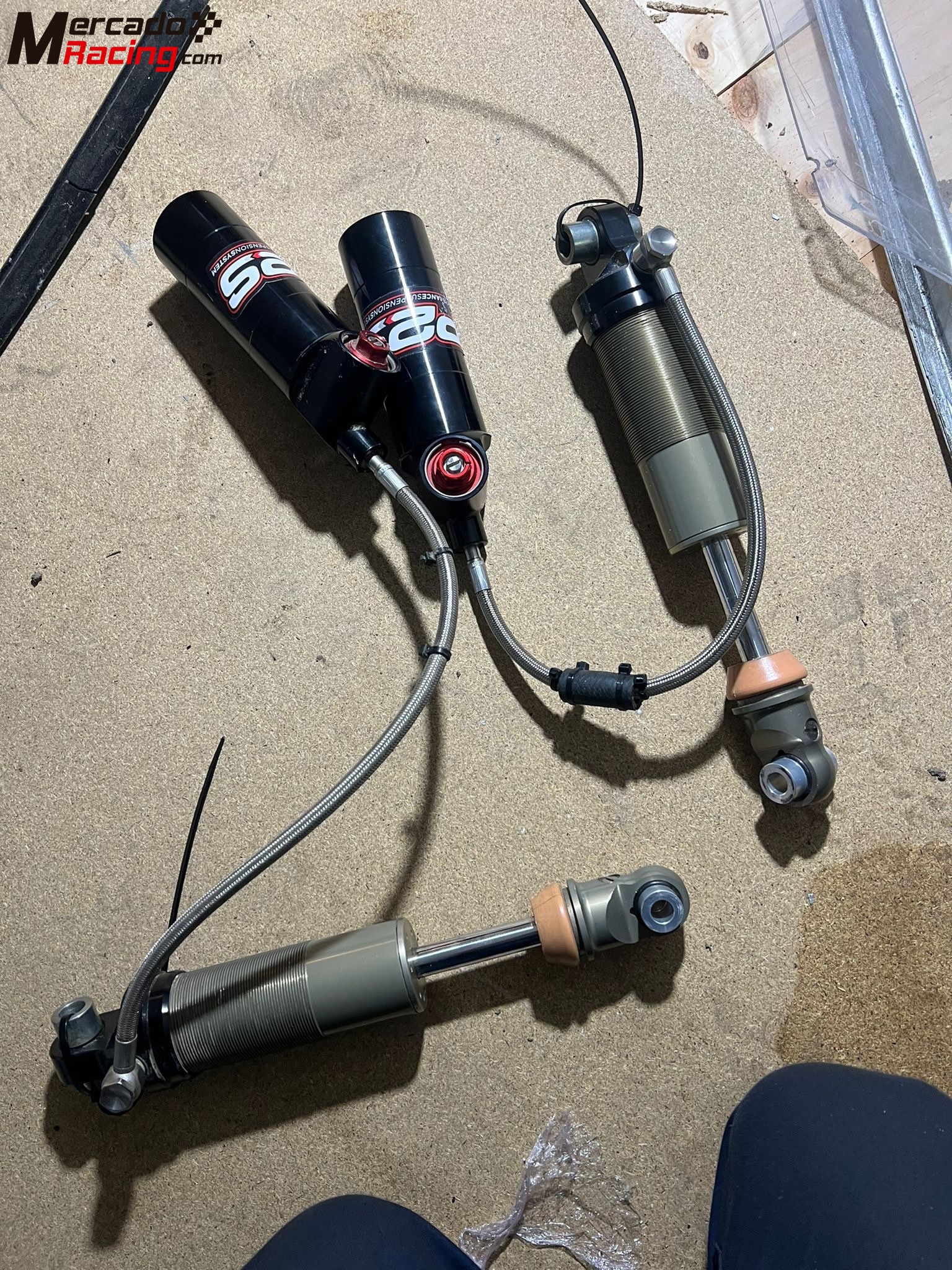 Suspension trasera  3 vias 205 309...