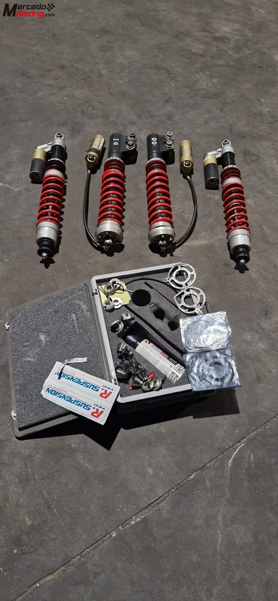 Suspensión completa de clio sport 2 proflex 3 vías.