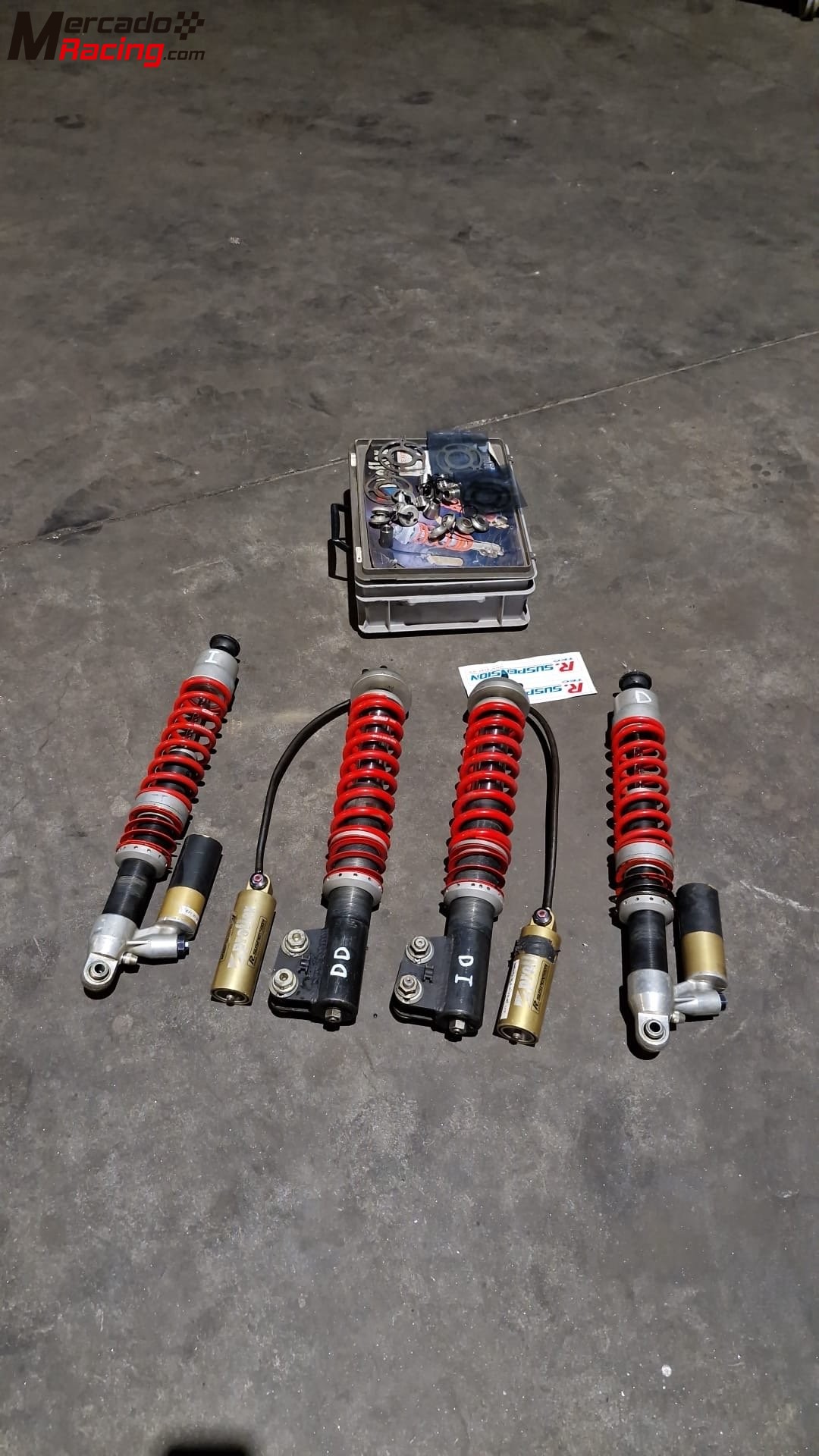 Suspensión completa de clio sport 2 proflex 3 vías.