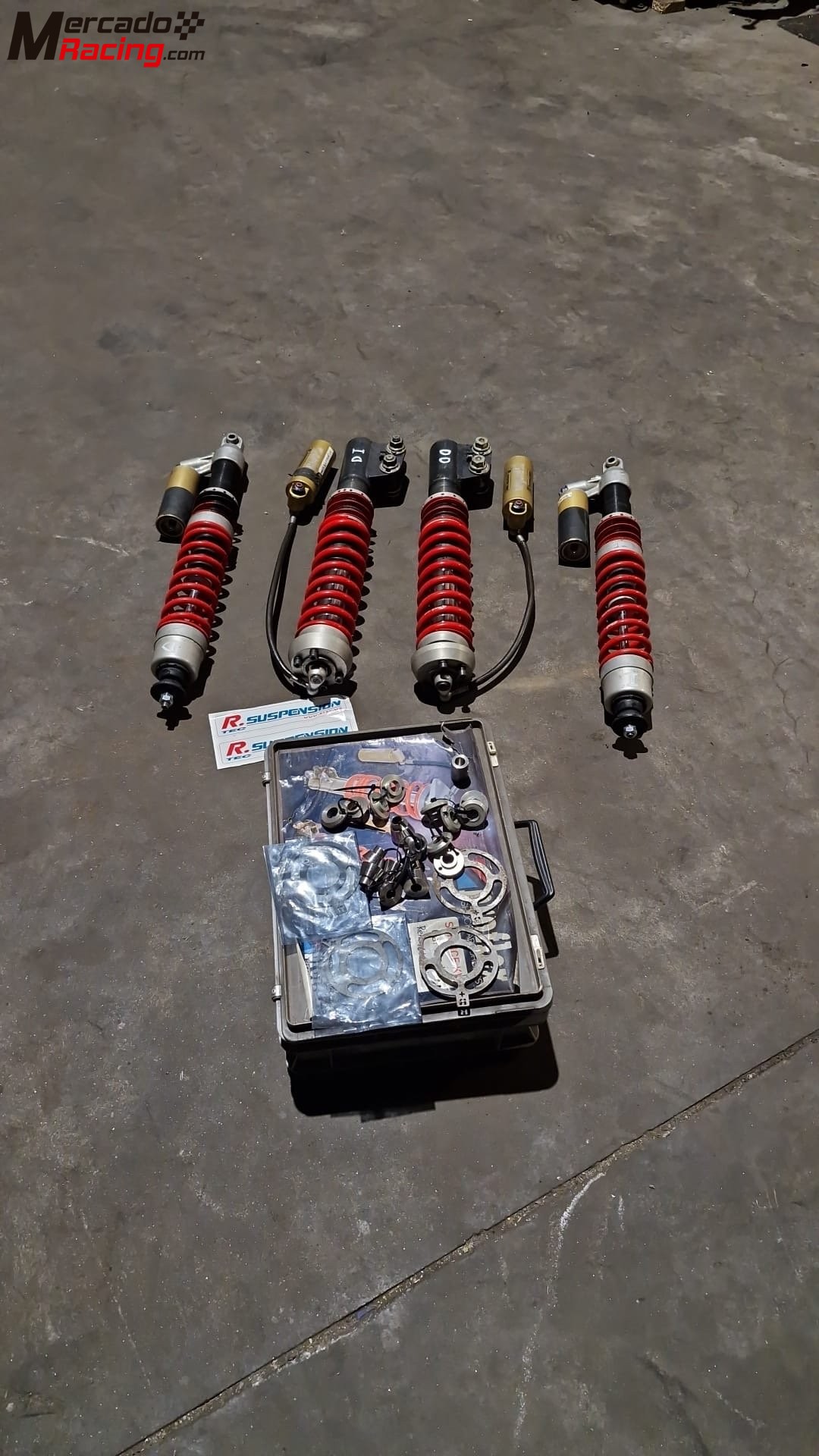 Suspensión completa de clio sport 2 proflex 3 vías.