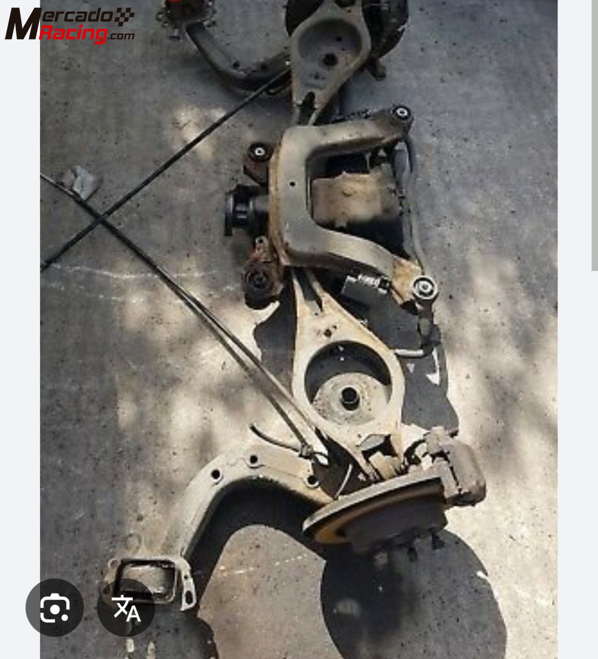 Eje trasero  bmw e 36 compac completo