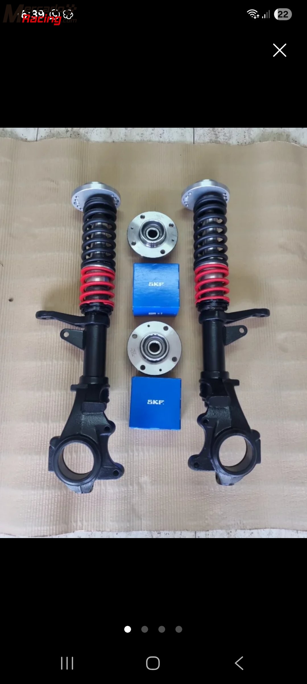 Suspension  grupo a  citroen ax