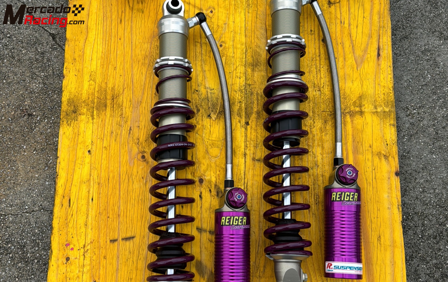 Suspensión reiger citroen c2