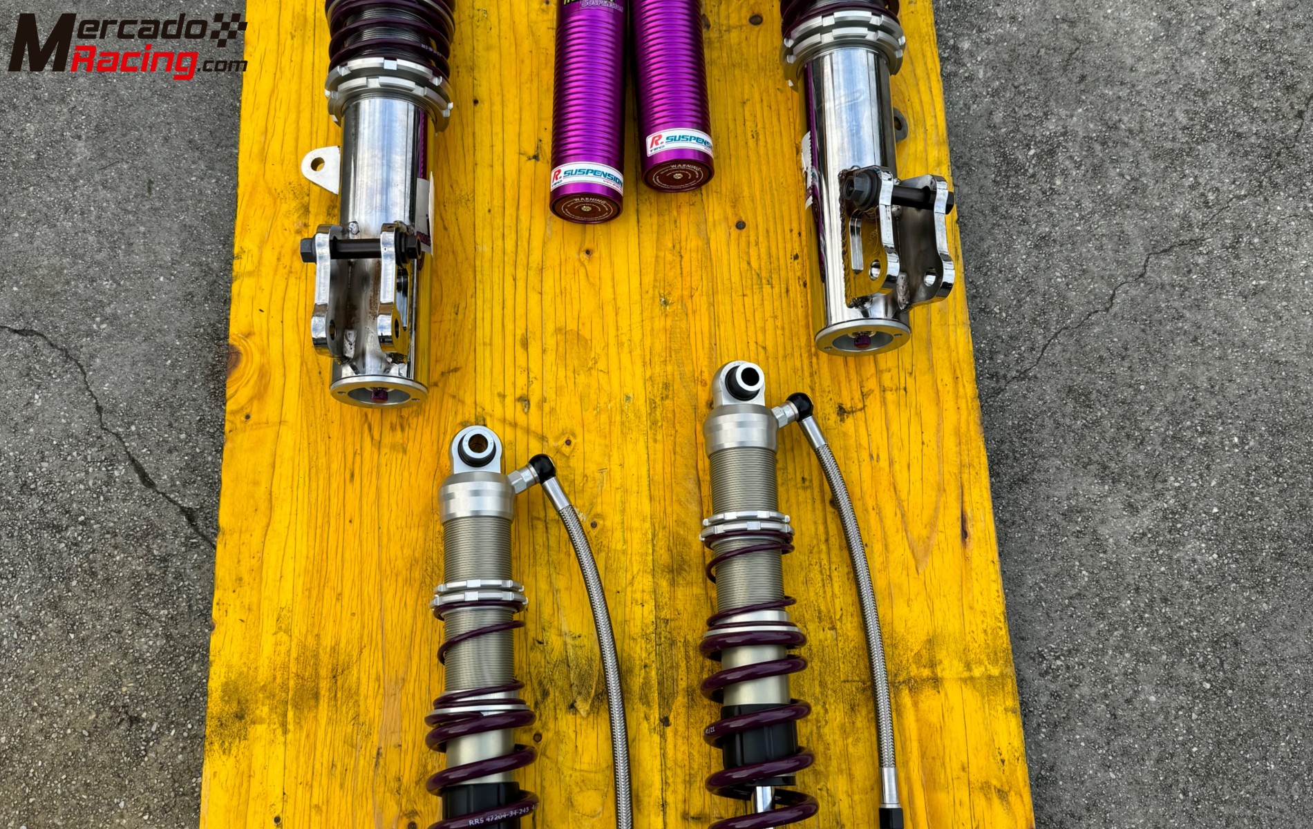 Suspensión reiger citroen c2