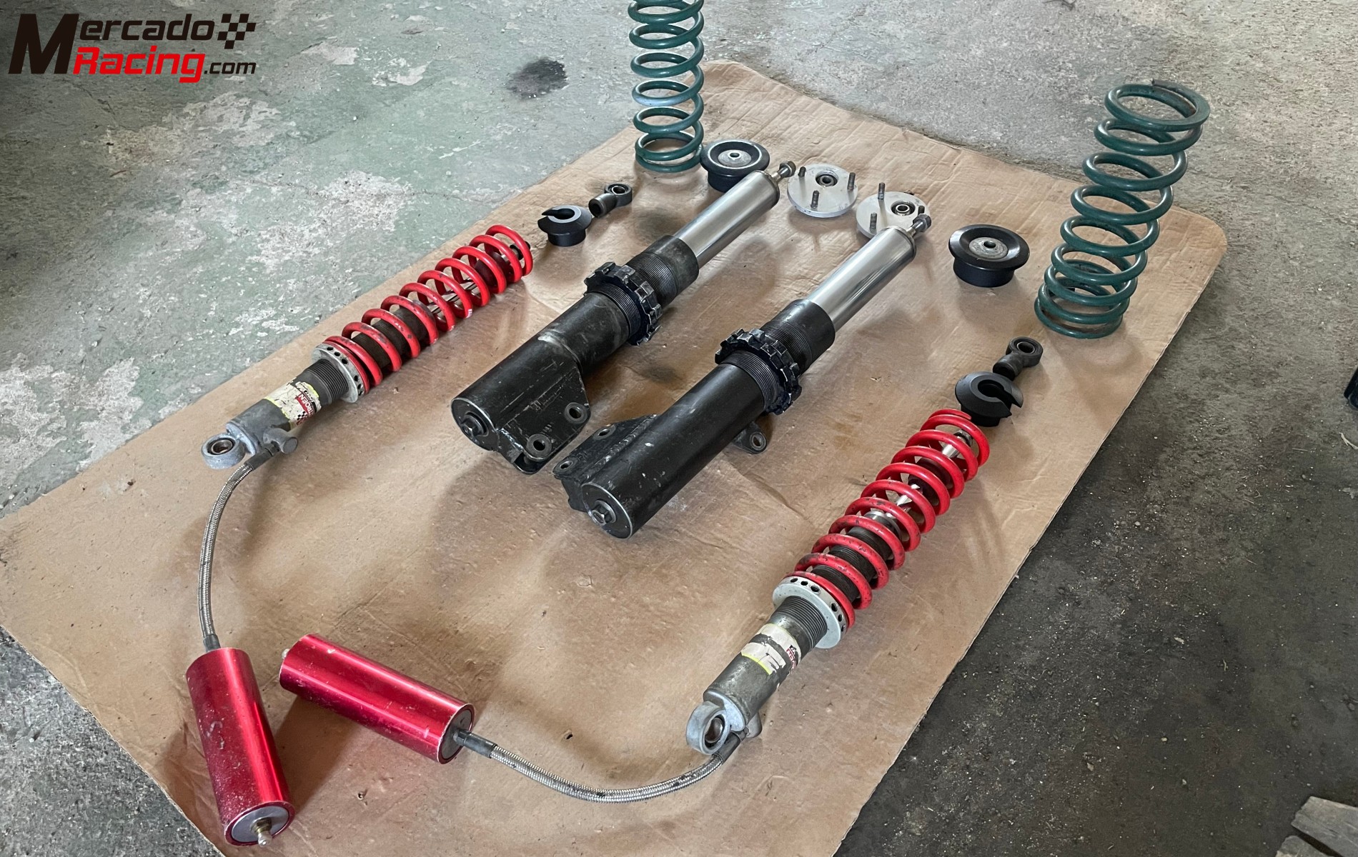 Suspensión c2 r2 recién revisada